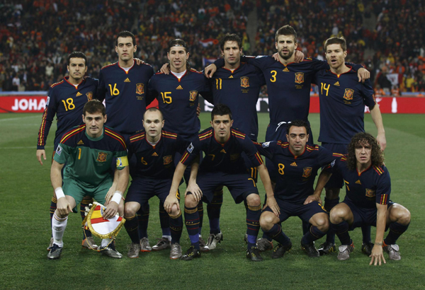 2010世界杯西班牙夺冠名单有谁-2010世界杯西班牙夺冠阵容
