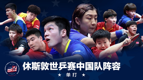 世乒赛2021中国参赛人员-2021休斯敦世乒赛中国参赛名单