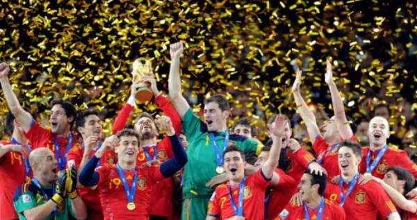 西班牙世界杯最好成绩是哪一年