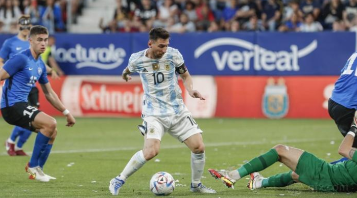 35岁梅西成为参加五届世界杯最年轻球员 未来有望成为世界杯出场最多阿根廷人