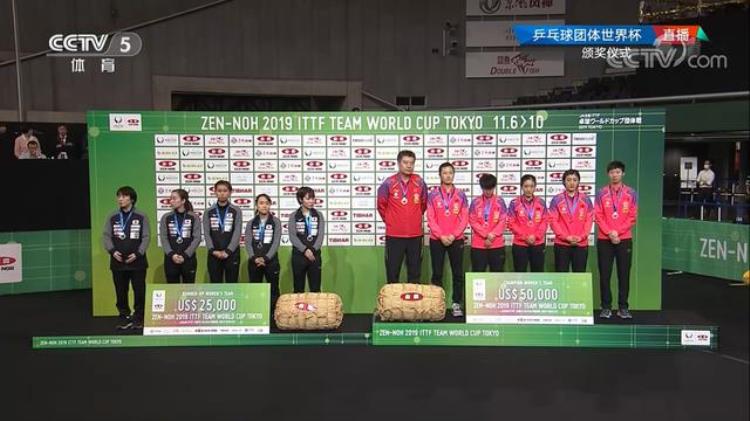 精2019世界杯团体赛中国女队夺冠全程回放及主力成绩统计表