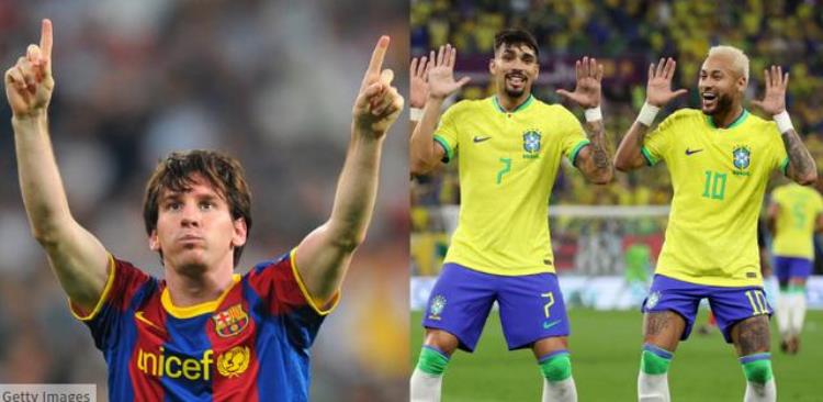 2022世界杯庆祝姿势内马尔跳舞梅西双手指天你知道原因吗