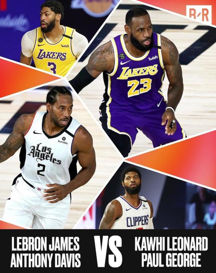 NBA季后赛五大热门对决洛城德比热度第一新老MVP对决让人期待