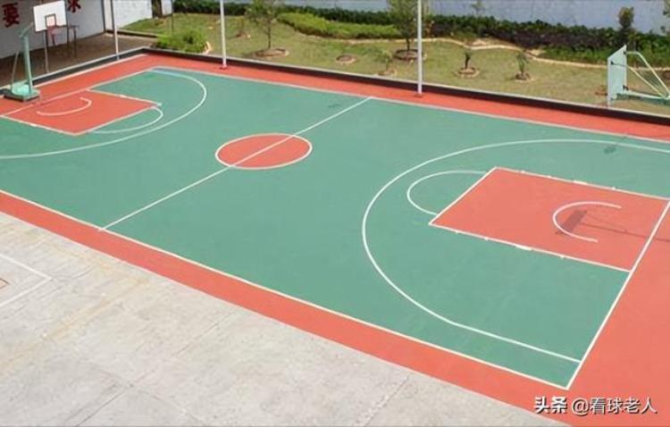 篮球场地标准尺寸三分线「常识篇篮球场的标准尺寸NBA三分线并不是圆的」