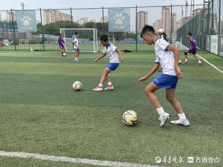 备战省运会以赛代练提技术足球小将暑期练兵忙