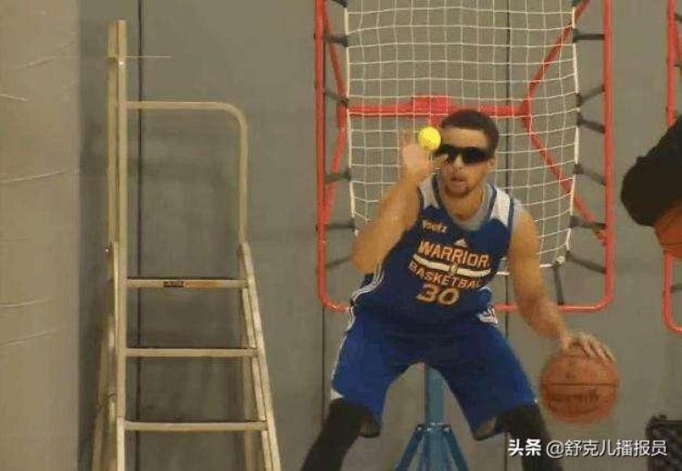 NBA十大奇葩训练库里蒙眼演绎极致技巧詹姆斯抬轮胎展现怪力