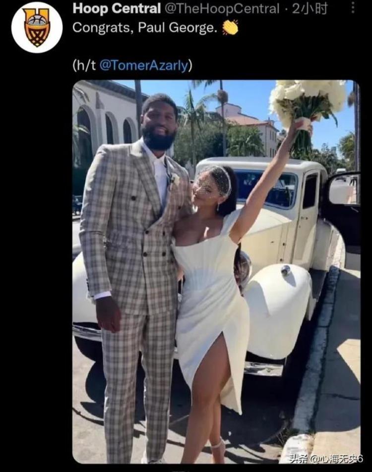 乔治与丹妮拉「保罗乔治大婚丹妮拉堪称史上最成功的NBA性感太太多图」