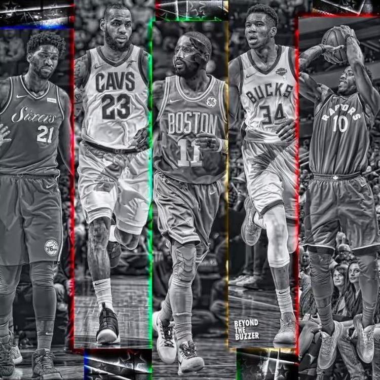 NBA全明星首发阵容出炉「2018NBA全明星首发阵容特效图又一波头像走起」