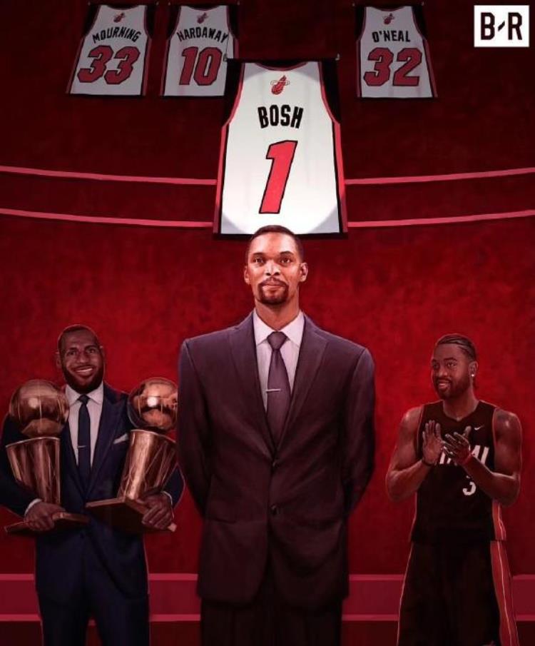 NBA球衣退役仪式「这是NBA历史最激情的球衣退役仪式那怒吼尘封了三巨头的回忆」