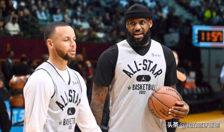 2022年NBA全明星赛前训练老詹领衔