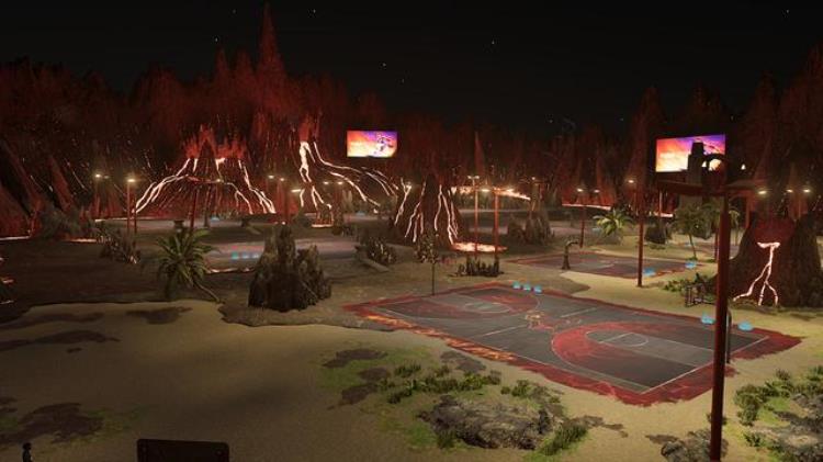 nba2k21设计球馆「NBA2K23次世代版篮球之城在名宿地标中驰骋球场」