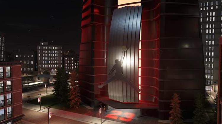 nba2k21设计球馆「NBA2K23次世代版篮球之城在名宿地标中驰骋球场」