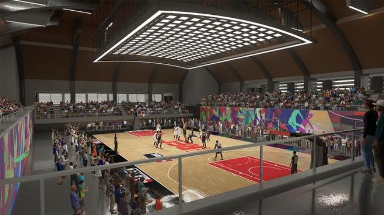nba2k21设计球馆「NBA2K23次世代版篮球之城在名宿地标中驰骋球场」