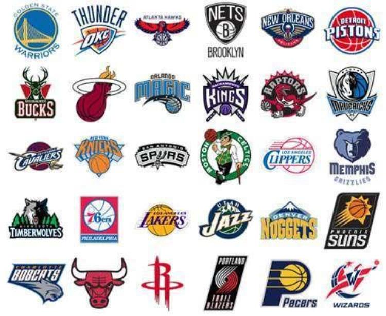 nba30支球队logo「十个NBA球队LOGO详解50多年不变的它在30个LOGO中独树一帜」