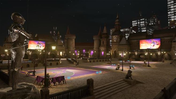 nba2k21设计球馆「NBA2K23次世代版篮球之城在名宿地标中驰骋球场」