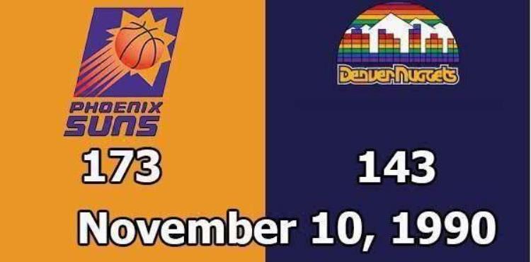 nba各队队史单场最高得分「盘点NBA历史几大单场最高得分两队狂砍370分」