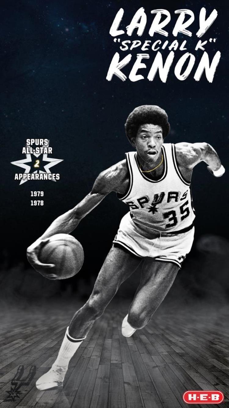 马刺50年50大球星之第19位全能的K先生拉里肯农