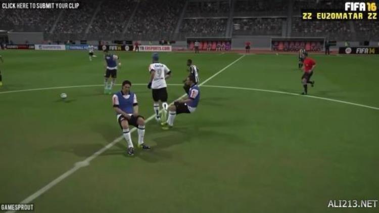 FIFA16鬼畜集锦赛场表演功夫足球笑到喷饭