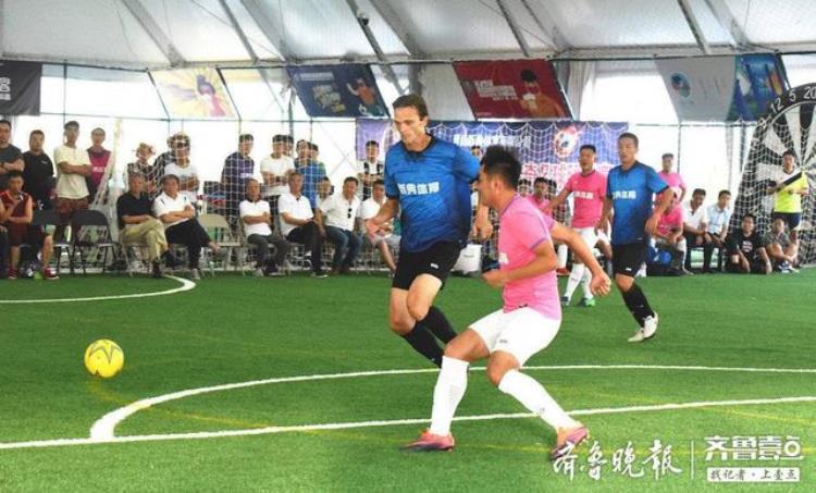 挑战中国传奇足球明星赛金沙滩啤酒城再燃战火青岛队夺冠