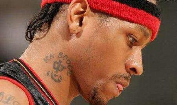 5图看NBA中文纹身马丁纹身笑喷姚明艾弗森忠爱一生