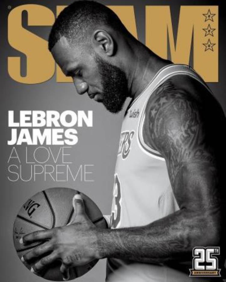 又帅又能打当NBA巨星拍摄杂志封面库里最可爱詹姆斯最霸气