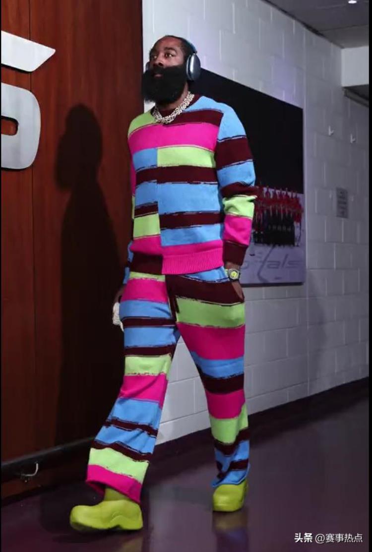 哈登球衣穿搭「NBA巨星教你穿搭雅痞库里哈登棉睡衣外穿」