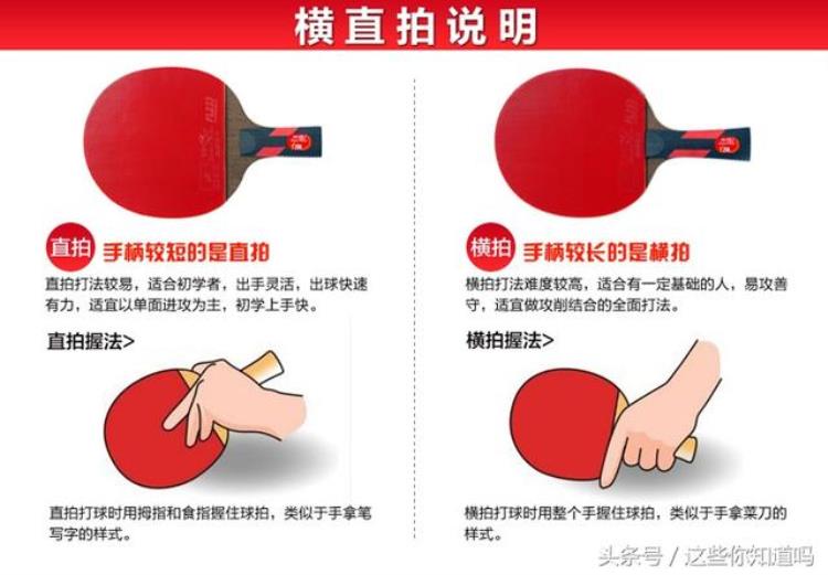为什么乒乓球拍有横握和直握两种握拍方式「为什么乒乓球拍有横握和直握两种握拍方式」