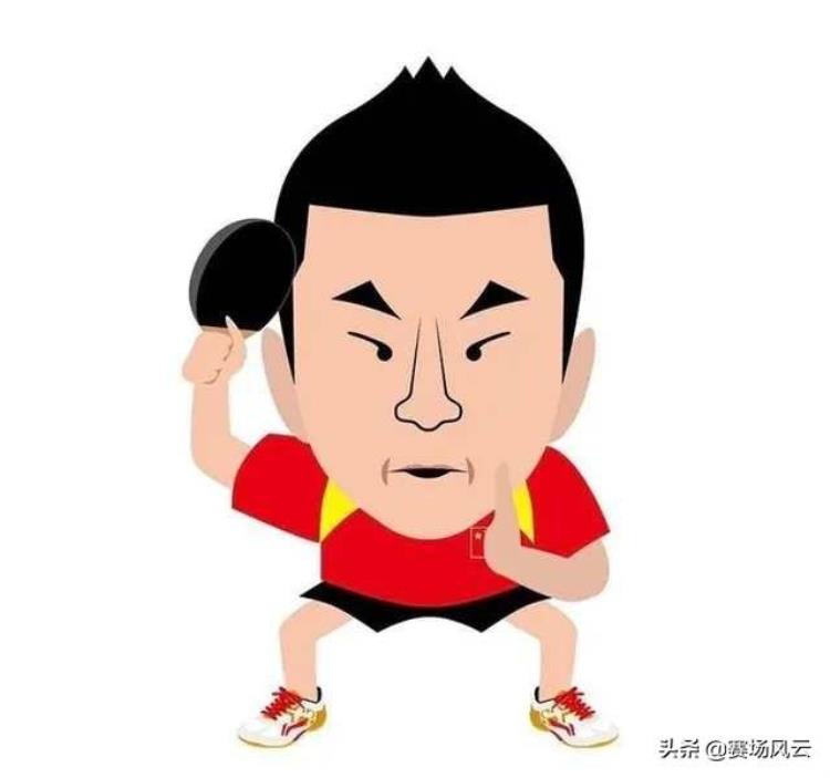 日本画中国乒乓球运动员「日本画家被国际乒联称赞给国乒队员画漫画马龙和许昕都有」