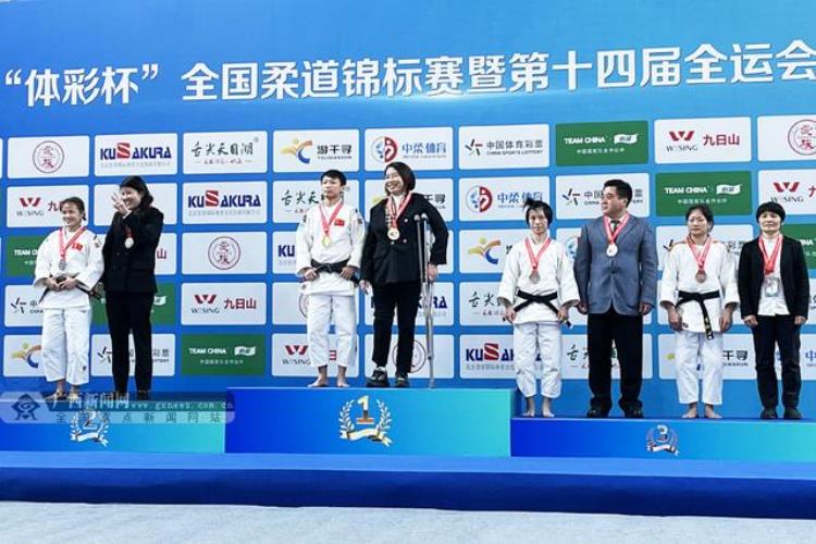 收获铜牌广西女柔选手李玲获全运会决赛圈资格