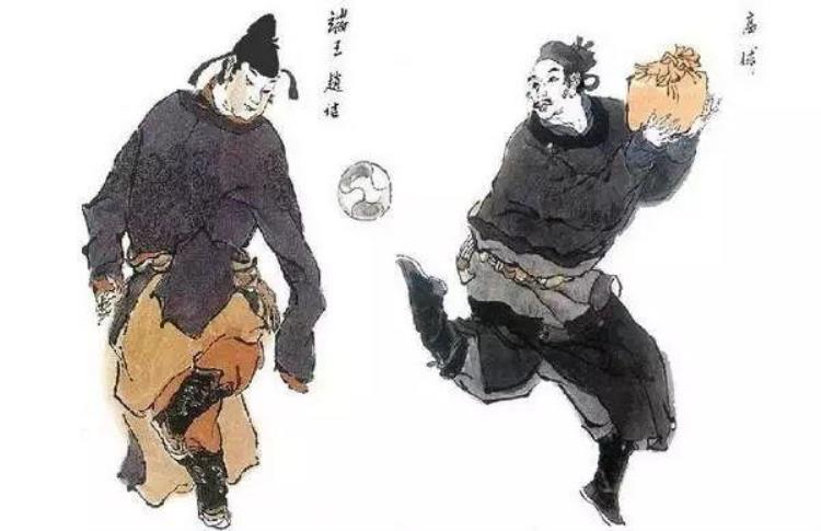 中国古代的足球运动,中国历史上的足球名人
