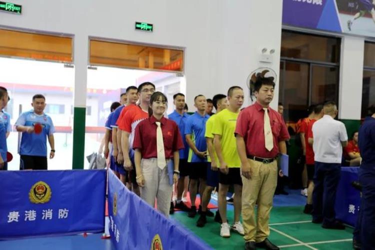 广西消防救援队伍喜迎二十大蓝焰彰忠诚乒乓球预赛圆满落幕