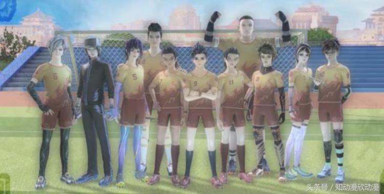 足球江湖动画的足球也是中国国足为什么主角可以这么优秀