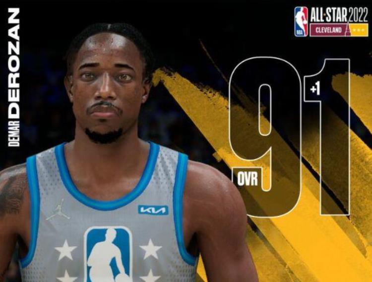 nba2k22球员能力值变化「NBA2K22能力值调整东契奇德罗赞上升欧文哈登下降」