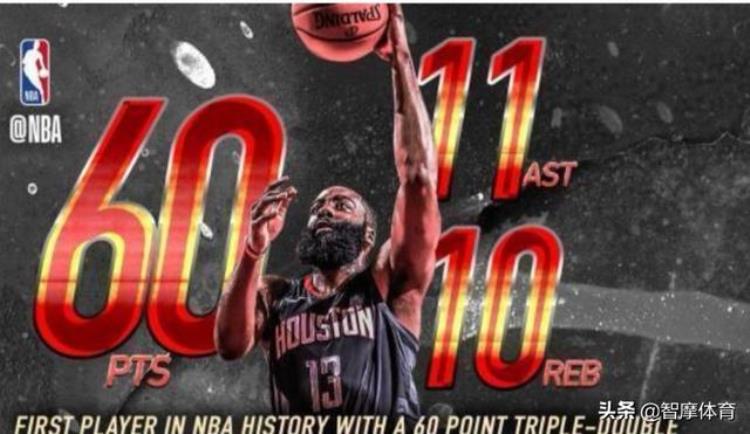 哈登生涯单场最高分「NBA过去二十年最劲爆的十大个人单场数据哈登三度上榜」