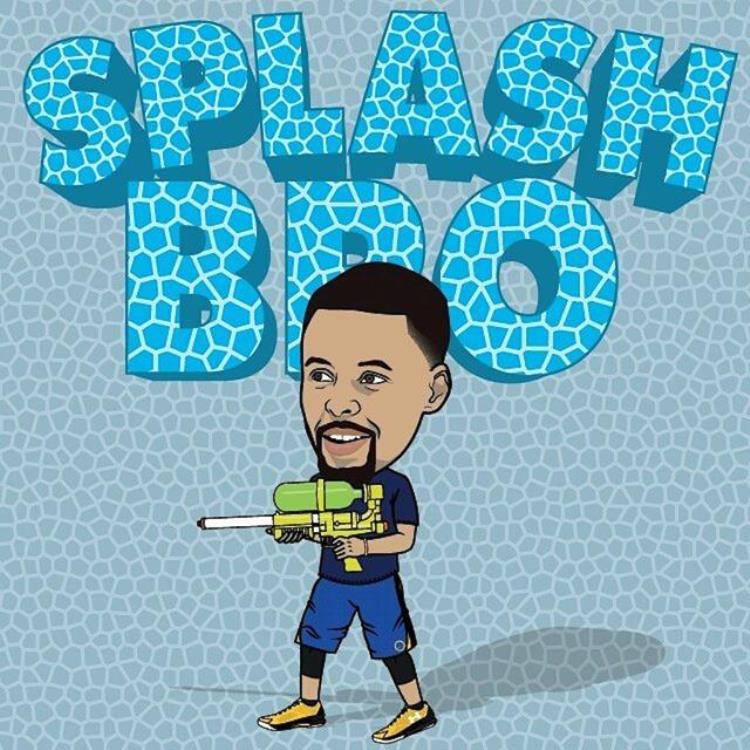 NBA球星漫画图「非常到位的一组NBA球星漫画反正我是收藏了」