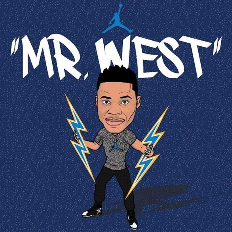 NBA球星漫画图「非常到位的一组NBA球星漫画反正我是收藏了」