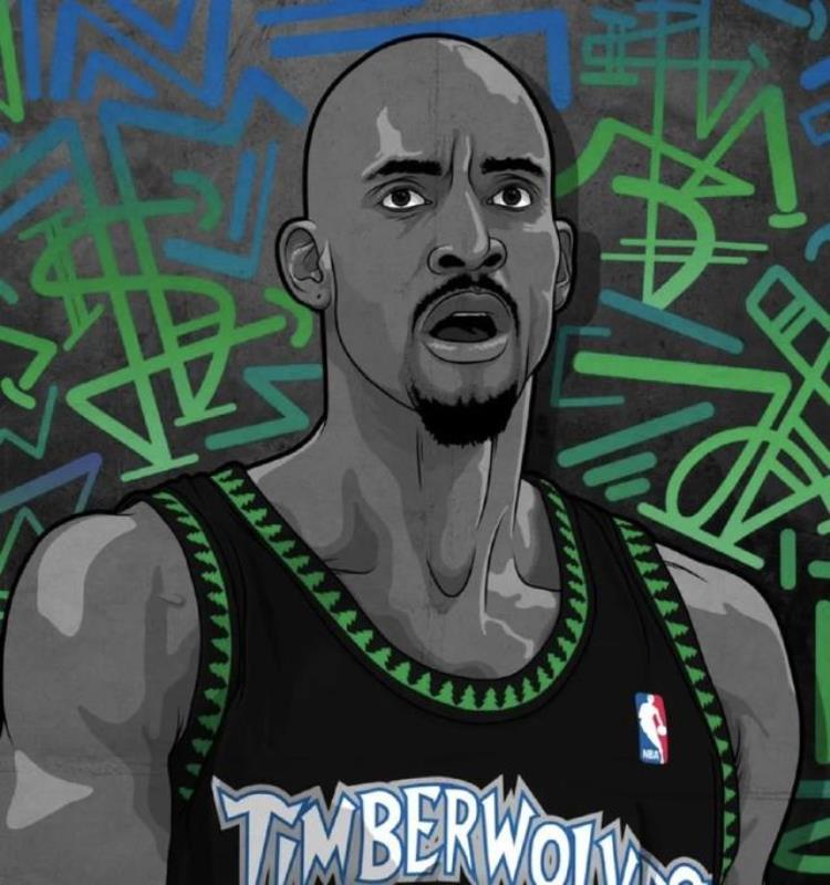 NBA球星漫画壁纸「球星壁纸第195期NBA球星卡漫头像壁纸」