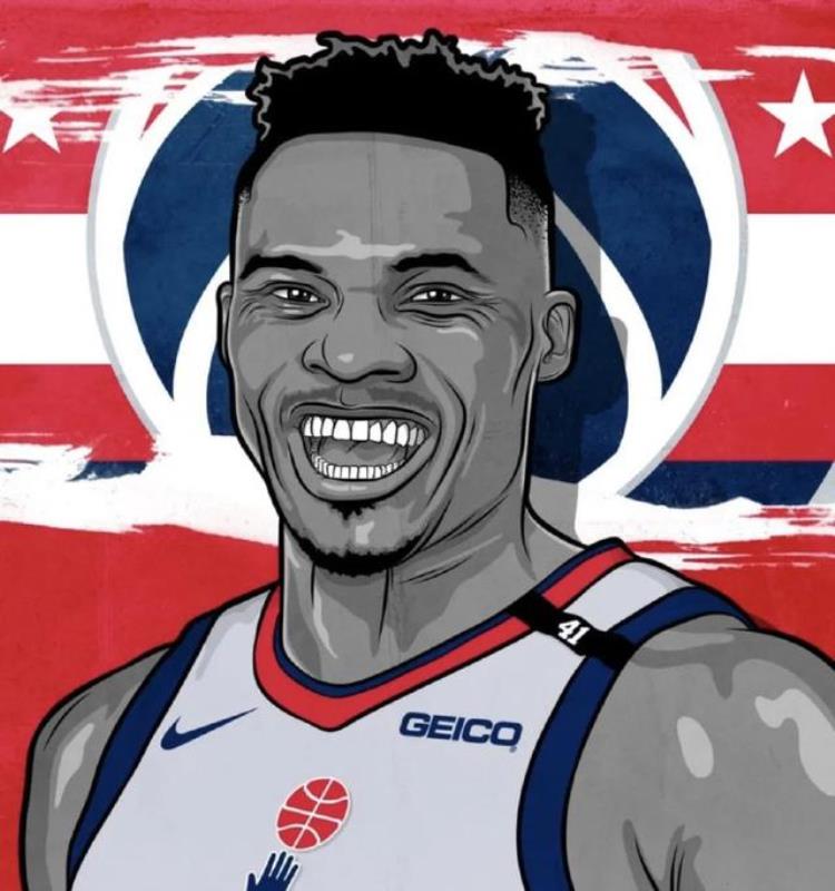 NBA球星漫画壁纸「球星壁纸第195期NBA球星卡漫头像壁纸」