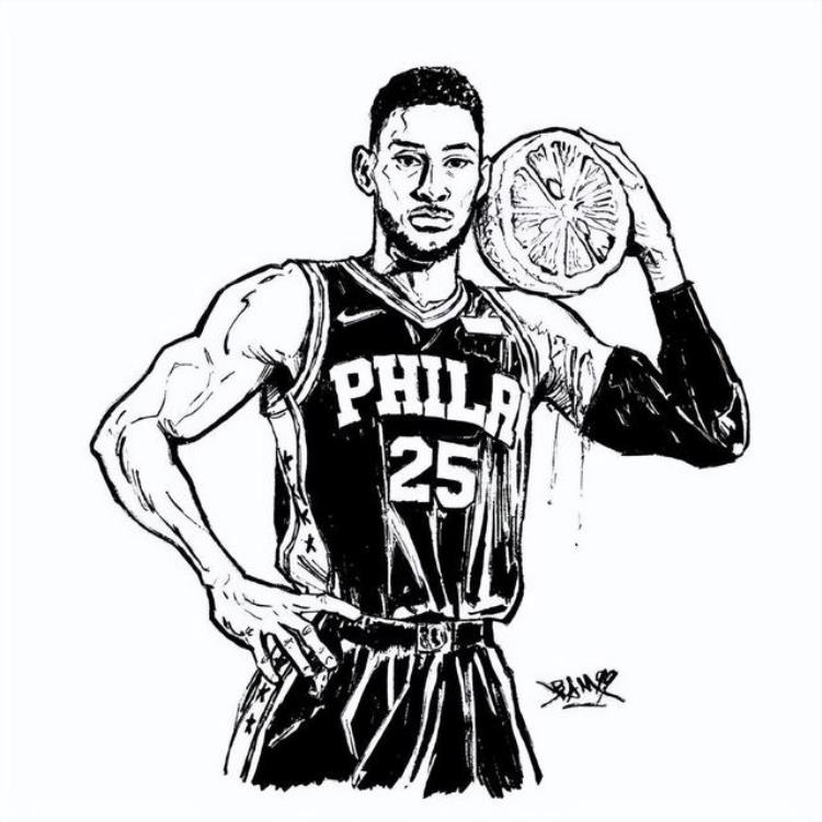 NBA球星漫画壁纸「球星壁纸第195期NBA球星卡漫头像壁纸」