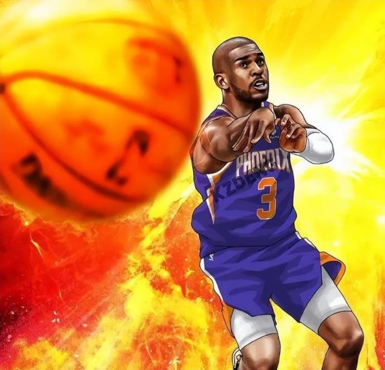 NBA球星漫画壁纸「球星壁纸第195期NBA球星卡漫头像壁纸」