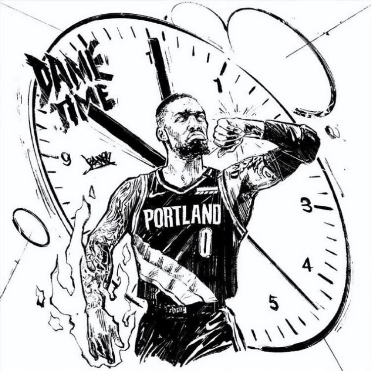 NBA球星漫画壁纸「球星壁纸第195期NBA球星卡漫头像壁纸」