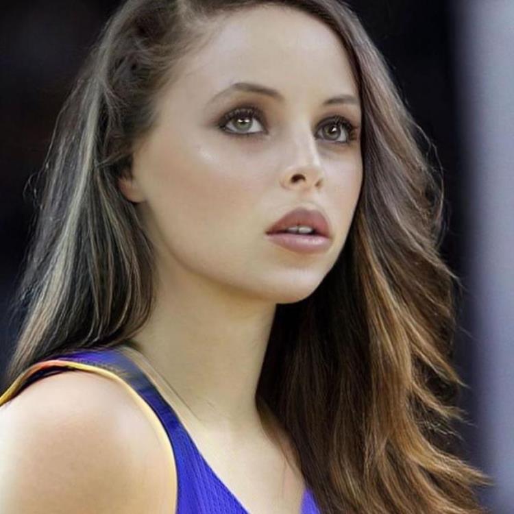 NBA球星女版头像东契奇太美库里变清纯少女詹姆斯太吓人