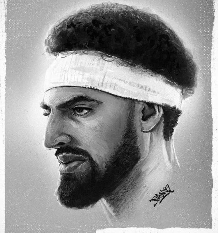 NBA球星漫画壁纸「球星壁纸第195期NBA球星卡漫头像壁纸」