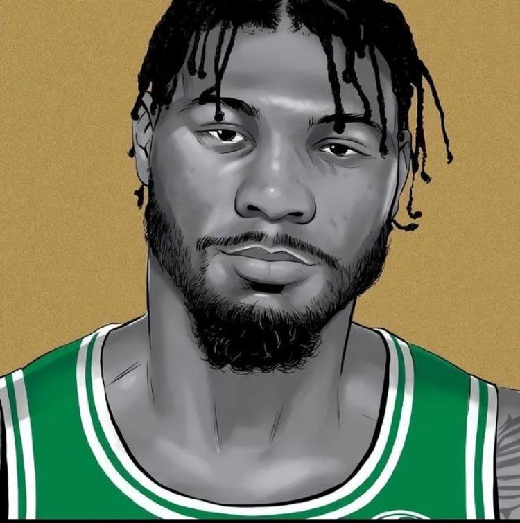 NBA球星漫画壁纸「球星壁纸第195期NBA球星卡漫头像壁纸」