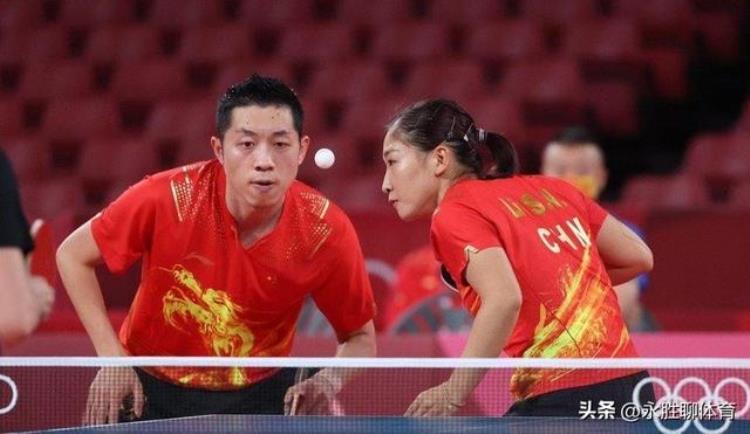孙颖莎和王楚钦混双训练国乒教练组3重磅人物观战太重视了