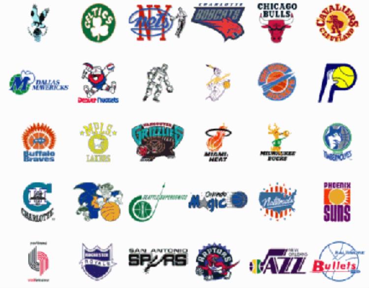 nba30支球队logo「十个NBA球队LOGO详解50多年不变的它在30个LOGO中独树一帜」