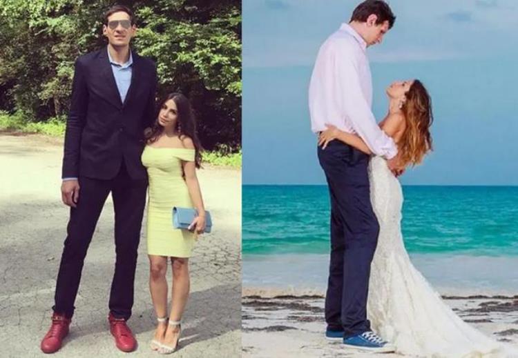 nba腿最粗的人「大腿比腰粗他是NBA第一巨人妻子却154米体型相差大却恩爱」