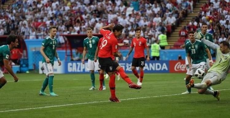 28脚射门不敌对手两次反击德国意外翻车韩国撑起亚洲足球荣耀