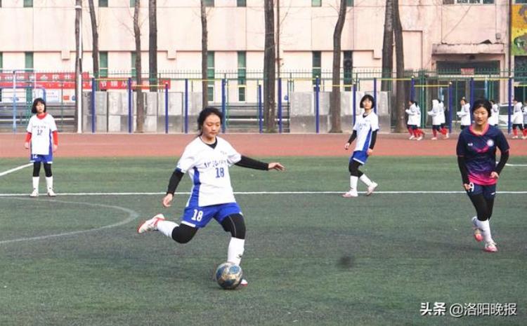 洛阳市长杯总决赛开赛看女足小球员乘风破浪