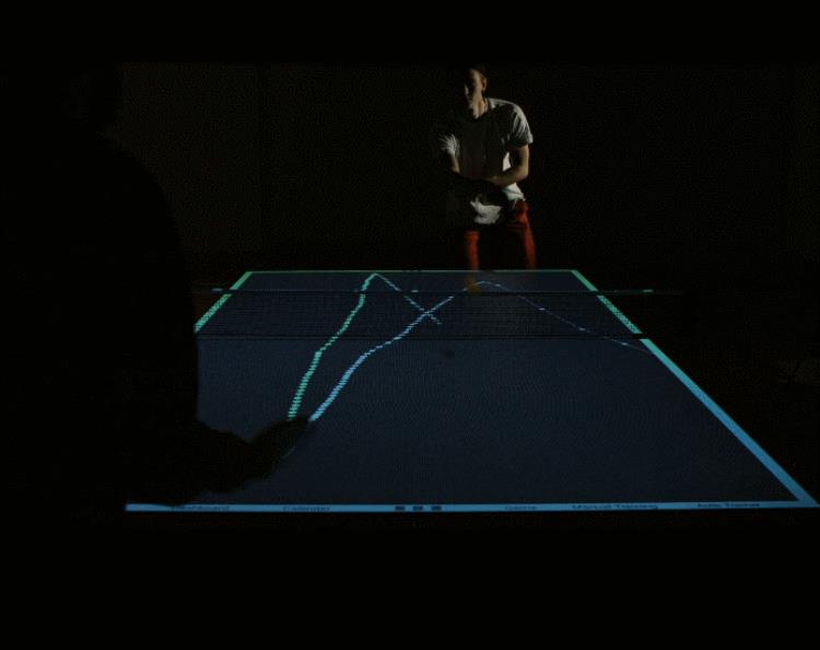 乒乓球数字游戏「数字艺术国乒有了新玩法数字乒乓有趣极了」